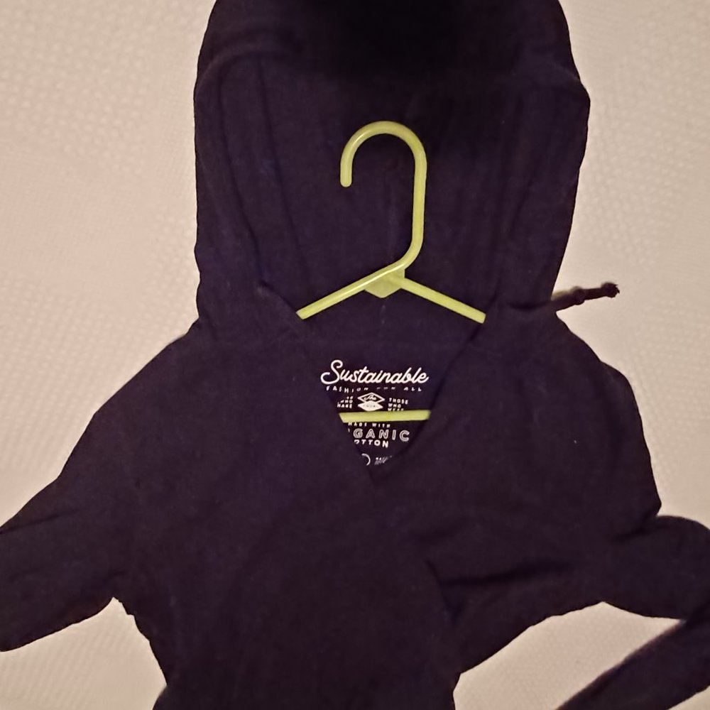 Black Pact Slub Hoodie L